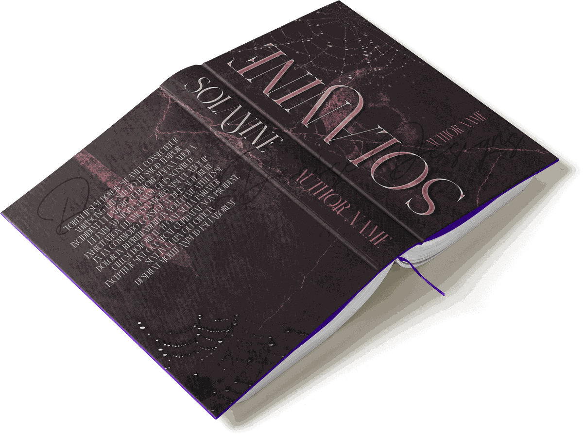 Solanine dark romance cover design