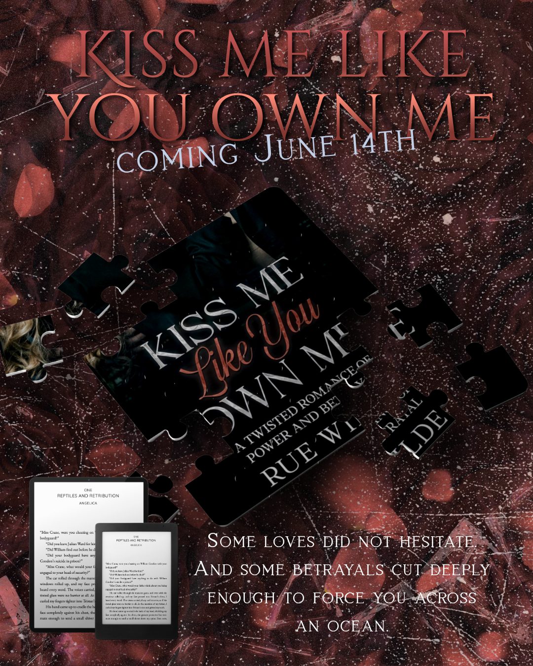 Kiss Me Like You Own Me character teaser