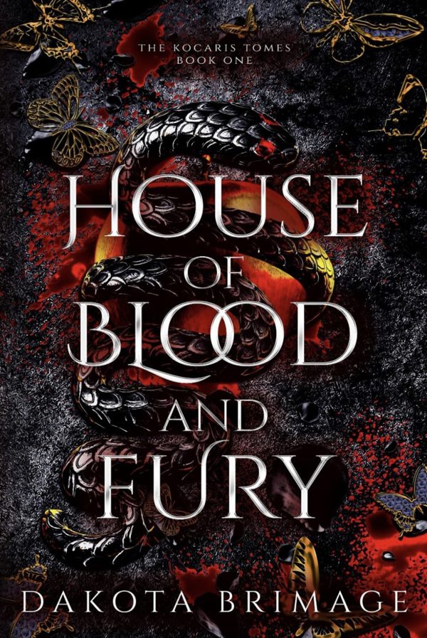House of Blood and Fury by Dakota Brimage, book cover
