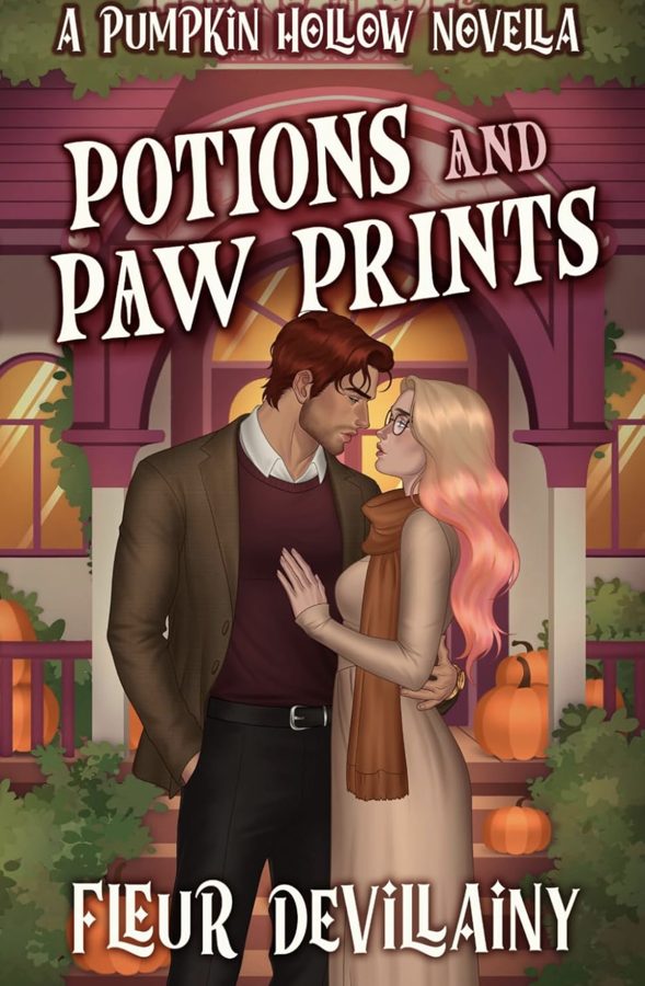 Potions and Paw Prints by Fleur Devillainy, book cover